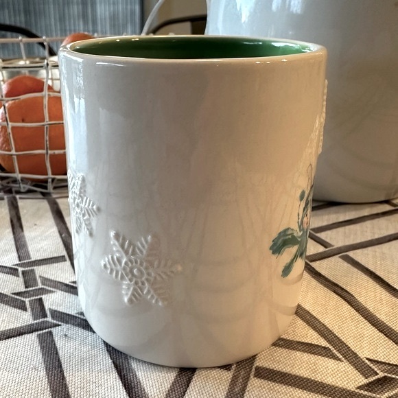 “Thank Heaven For Friends Like You” Ice Skater Snow Flake Mug - Picture 3 of 7